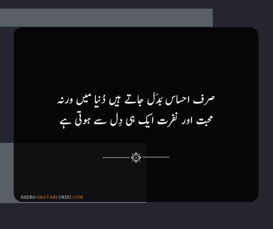 Heart Broken Poetry in Urdu -  Dil Shayari