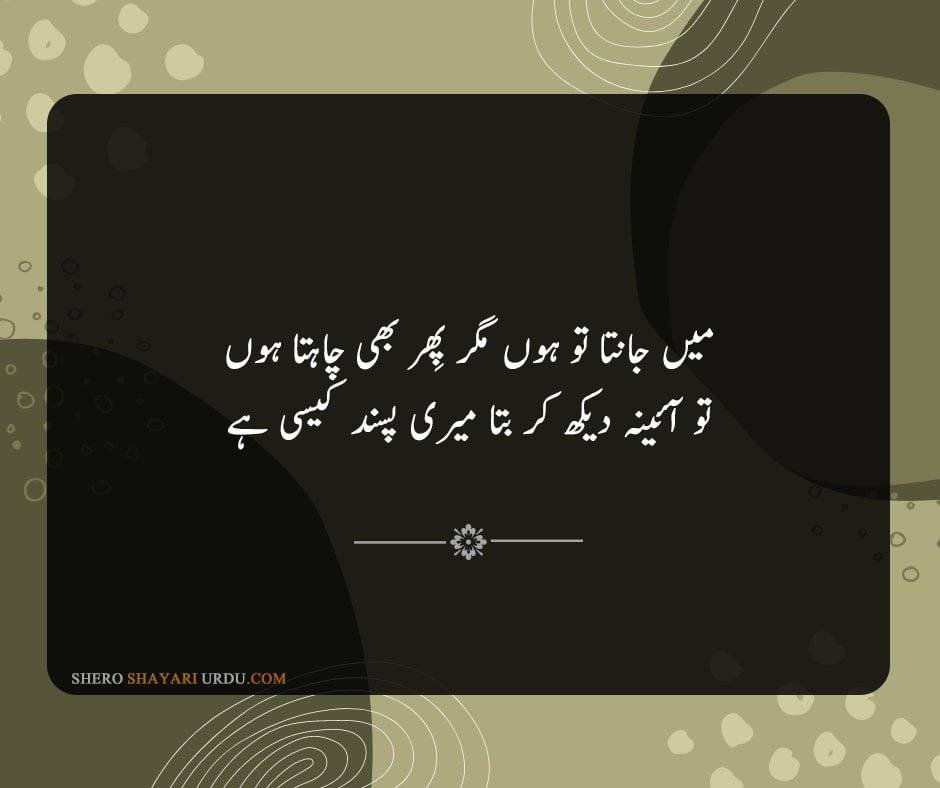 Husn Ki Tareef Shayari in Urdu | Husn Poetry