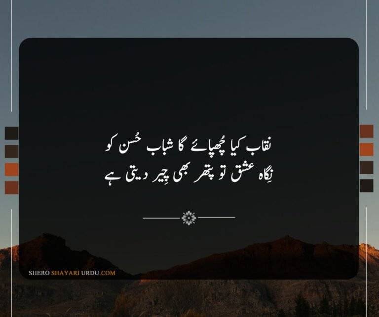 Husn Ki Tareef Shayari In Urdu Lines Husn Poetry