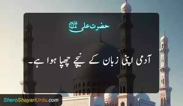 Mola Ali Quotes in Urdu(A.S)(مولا علیؑ) Shero Shayari Urdu